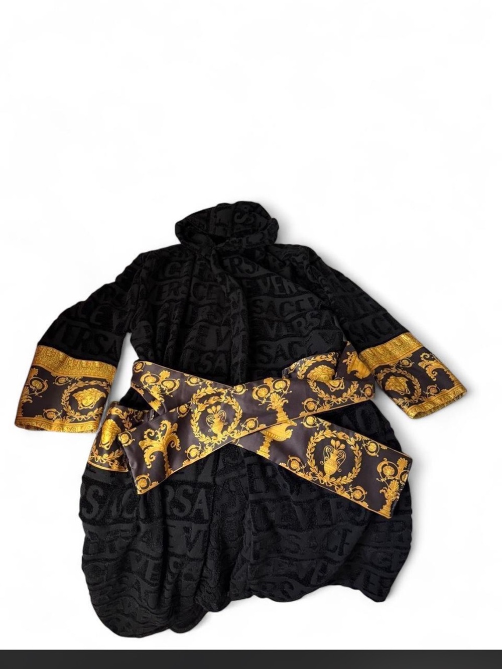 Versace Baroque Bathrobe Unisex with COA - Picture 4 of 7